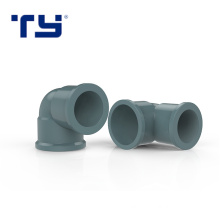 PVC Pipe Fitting Connector DIN Standard 90 Degree Elbow